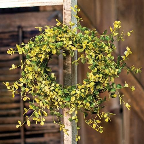 Bog Mini Leaf Mini Wreath