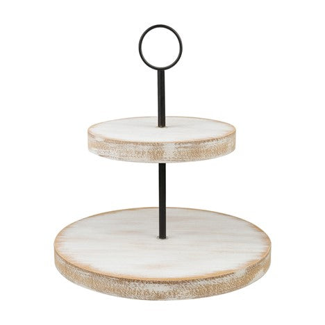 Modern Weathered Tiered Tray