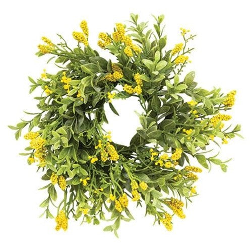 Yellow Berry Mini Wreath