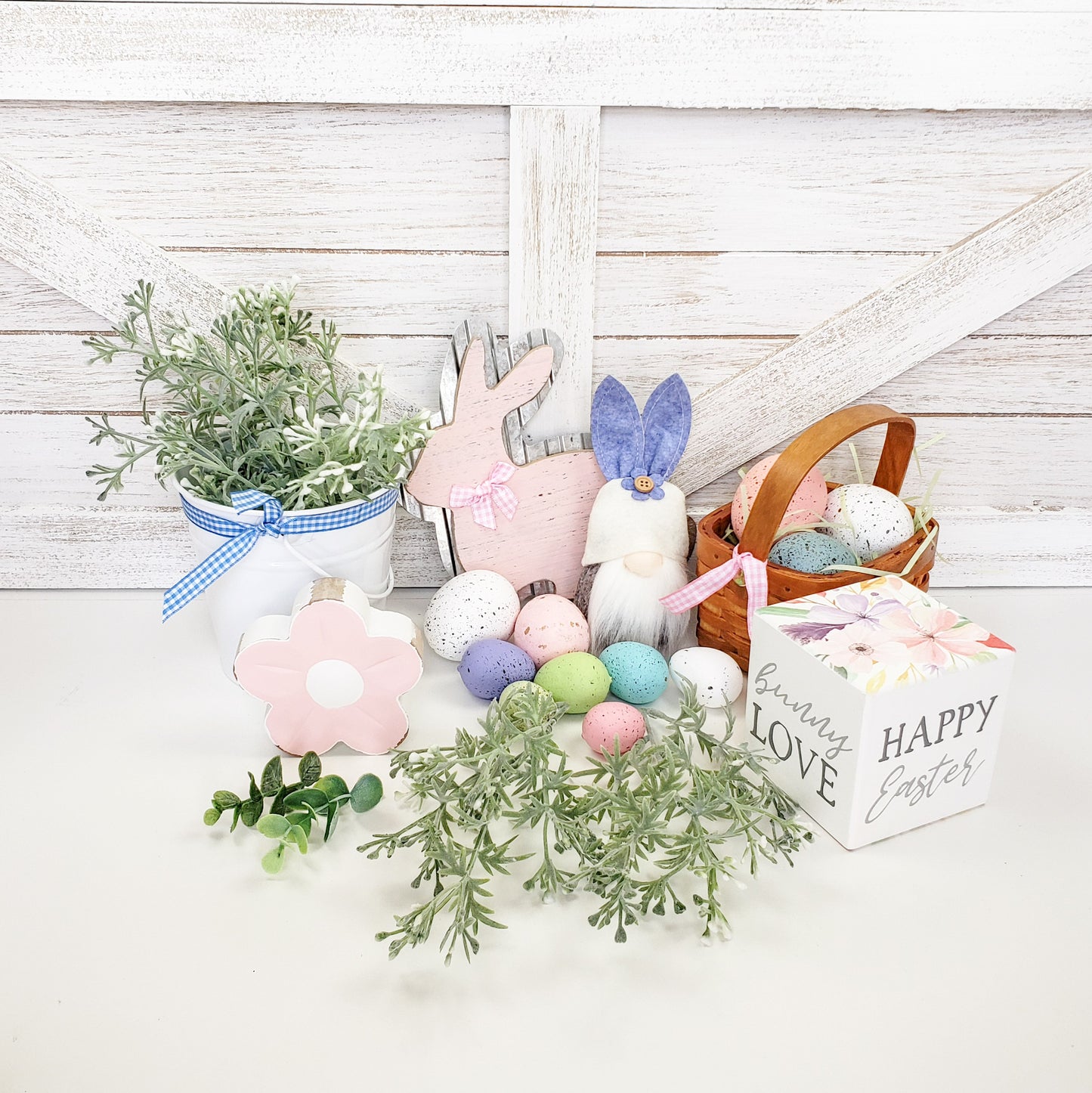 Easter Cube Tiered Tray Set