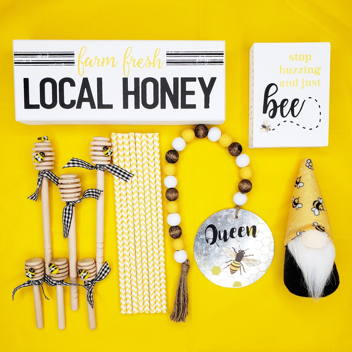 Queen Bee Decor Set